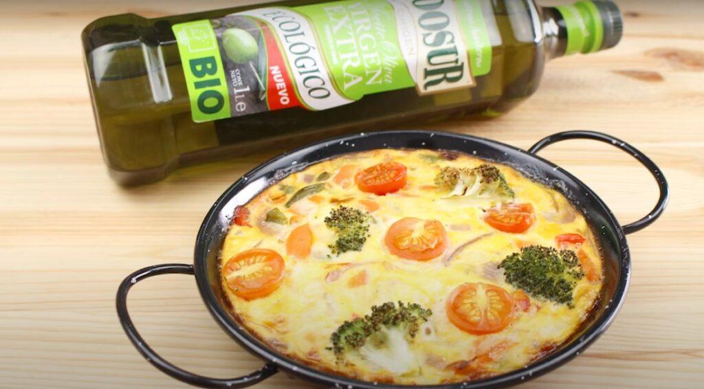 Frittata de verduras al horno