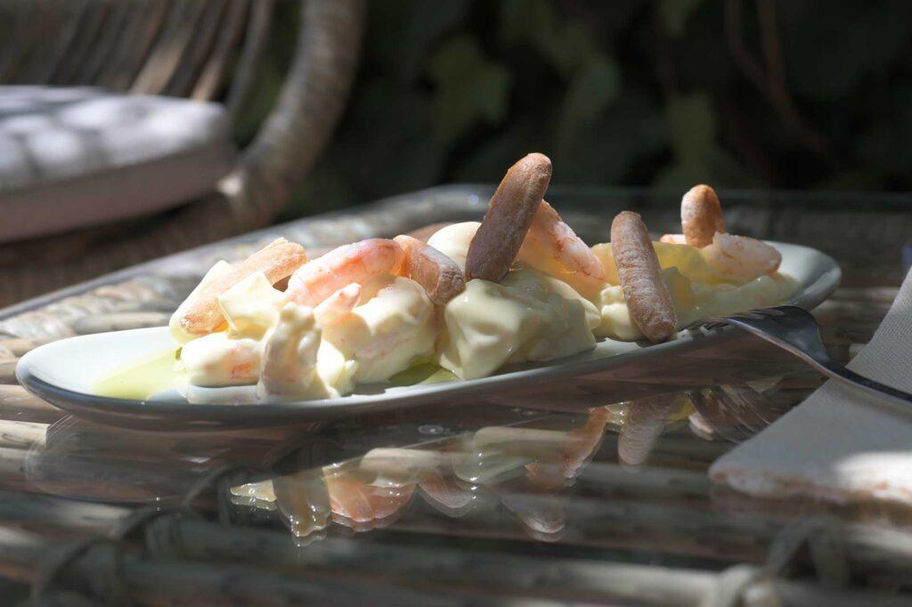 Ensaladilla de gambas