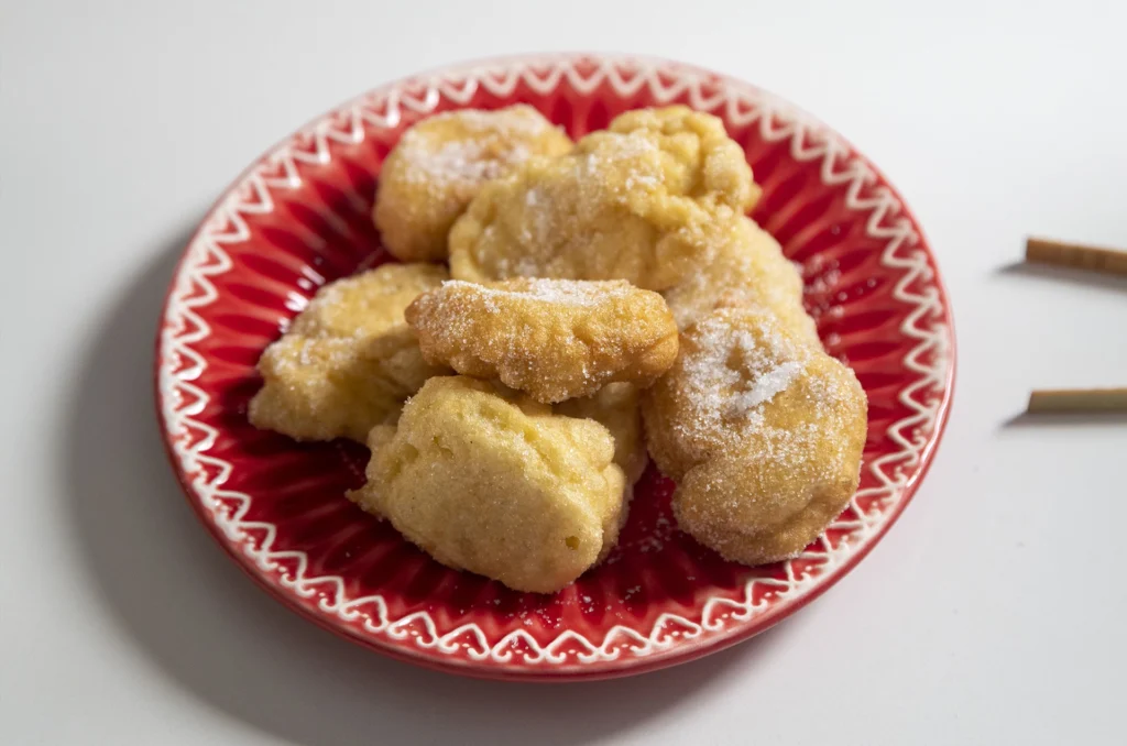 Buñuelos de viento tradicionales