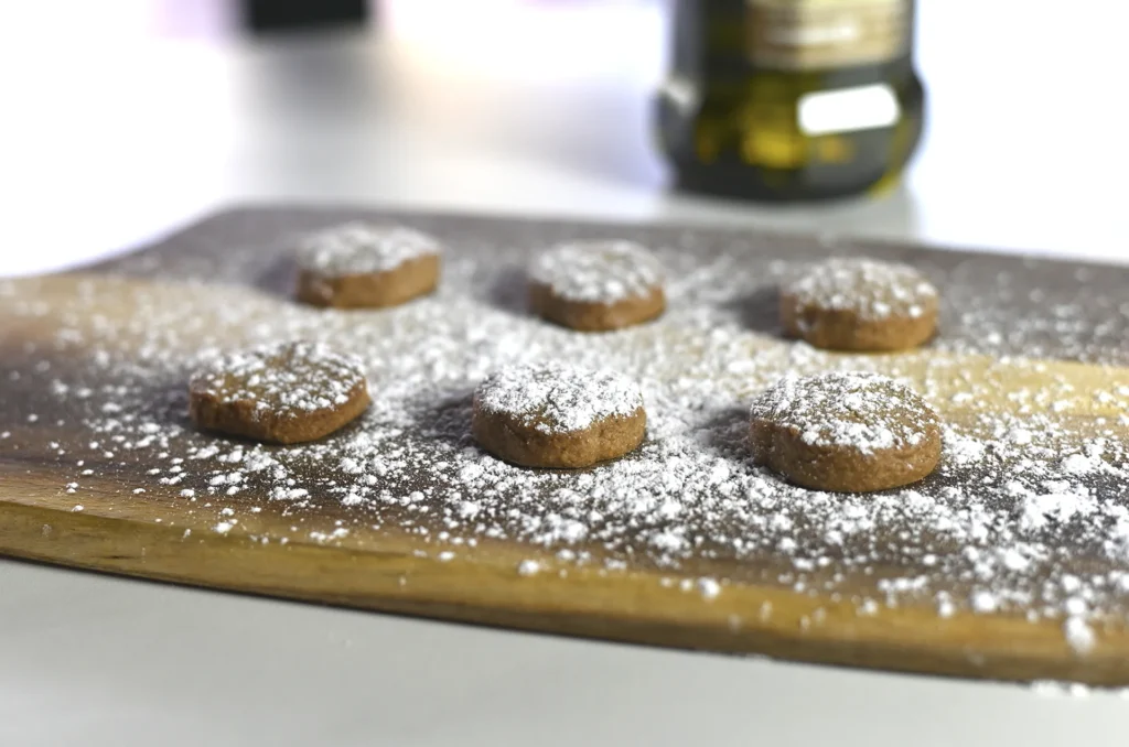 Mantecados caseros con aceite de oliva