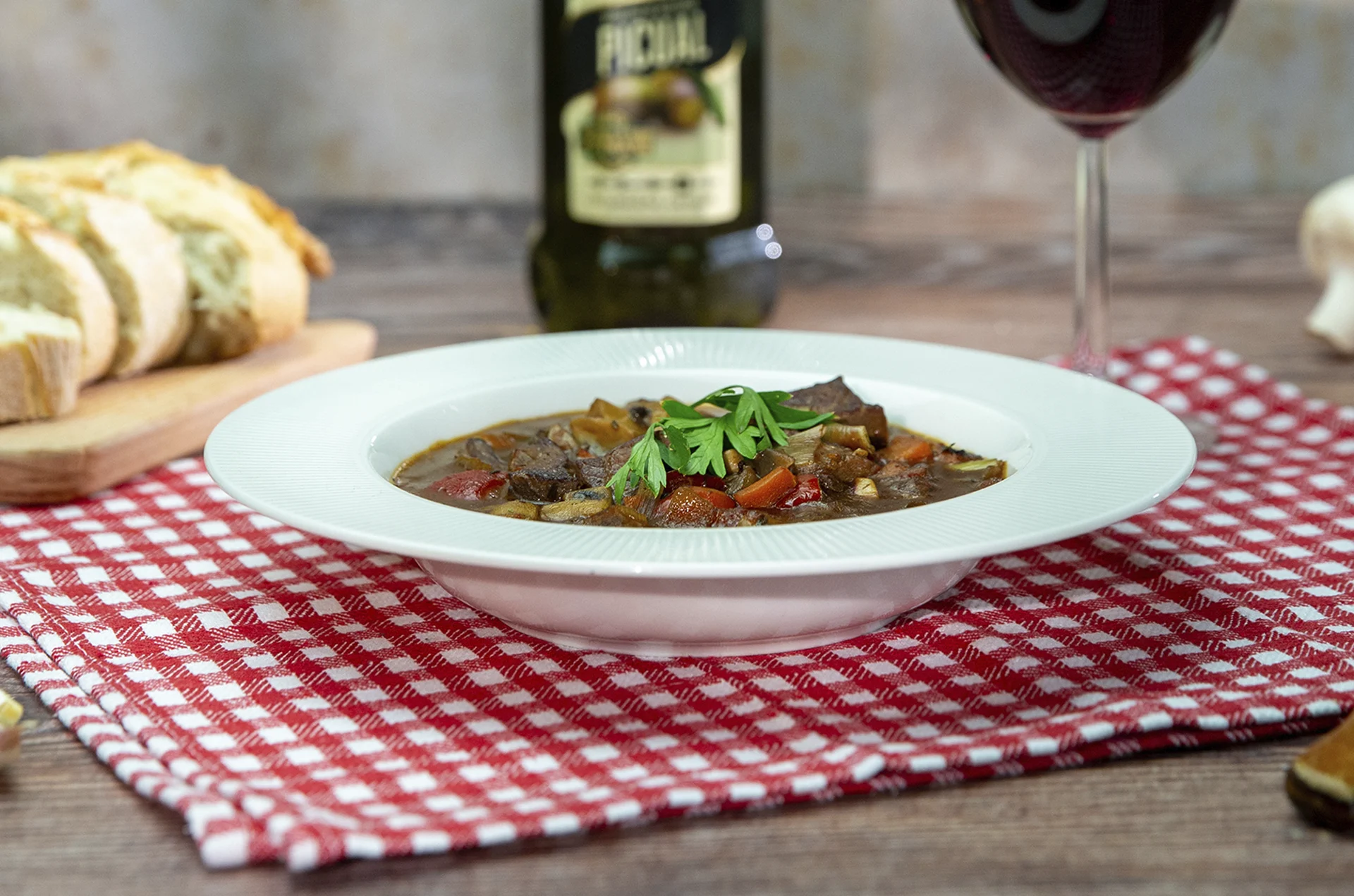 Ragú o estofado de ternera